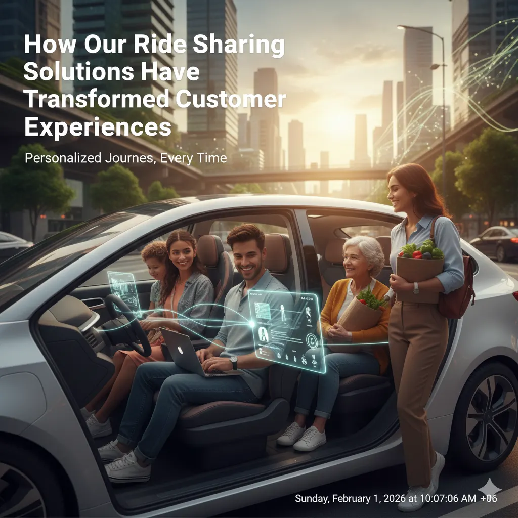  How Our Ride Sharing Solutions Have Transformed Customer Experiences